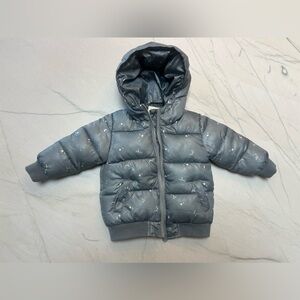 Rylee + Cru Gray Puffer Jacket for Kids